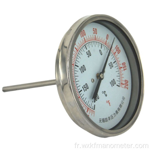 Industrie Porble Bimetallic Thermomètre Gauges